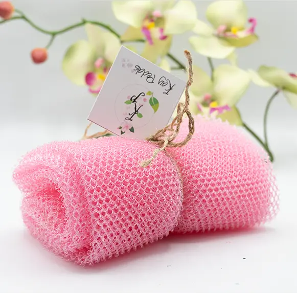 Kay Pedals Mesh Exfoliating Shower Sponge