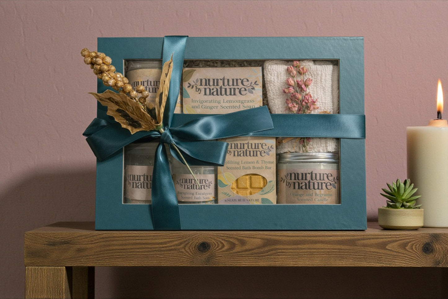 Vegan Self-Care & Luxury Spa Gift |Relax & Uplift Spa Gift Box