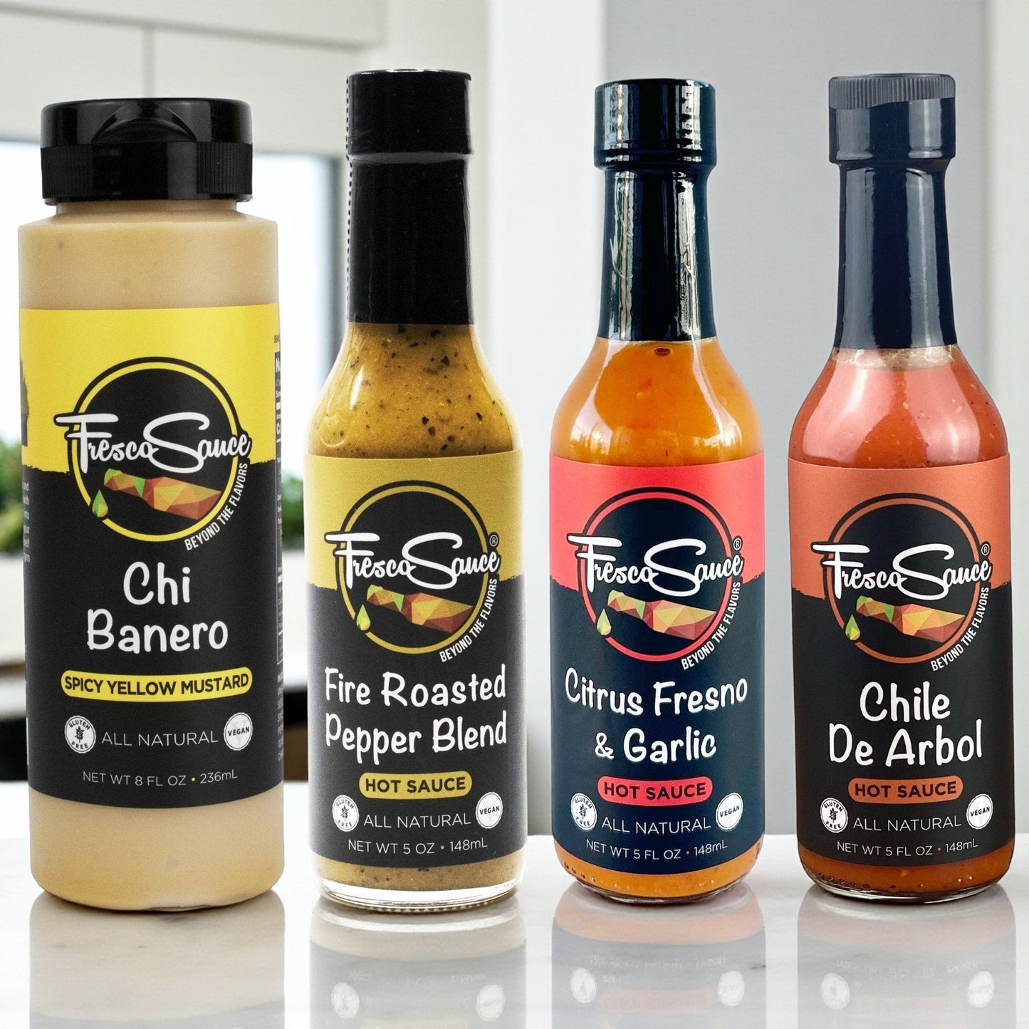 Fabulous Hot sauce Gift  4 Pack