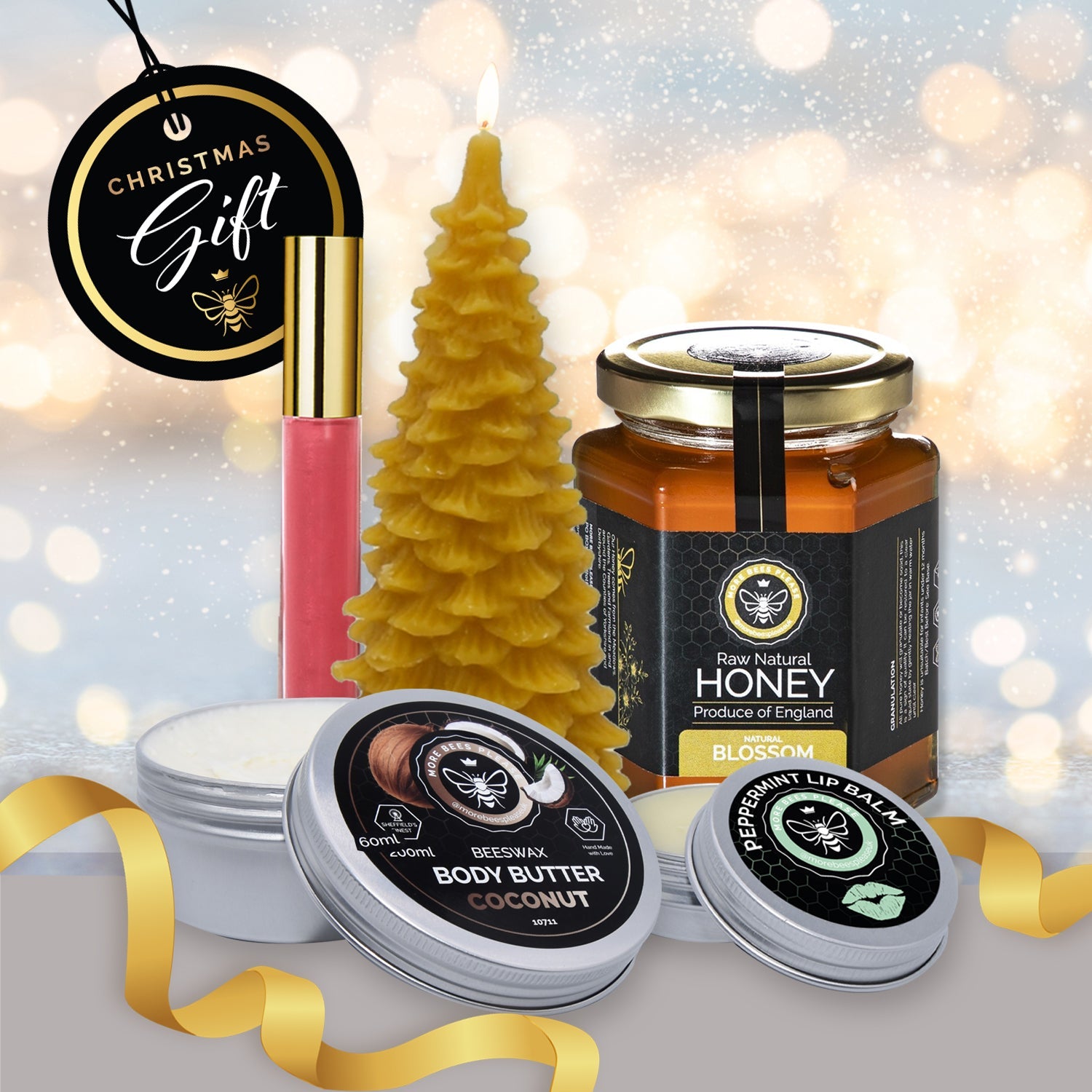 Holiday Honey & Beeswax Gift Collection-0