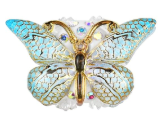 Handmade Butterfly Bling Pen with 2 Refills | Decorative Glitter Pen