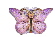 Handmade Butterfly Bling Pen with 2 Refills | Decorative Glitter Pen