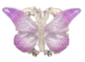 Handmade Butterfly Bling Pen with 2 Refills | Decorative Glitter Pen