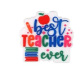Teacher Bling Pen | Handmade Decorative Glitter Pen with 2 Refills