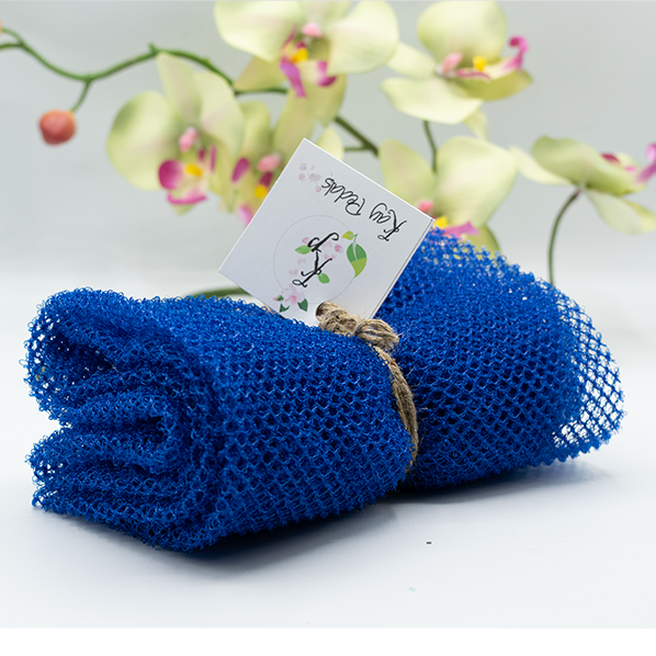 Kay Pedals Mesh Exfoliating Shower Sponge