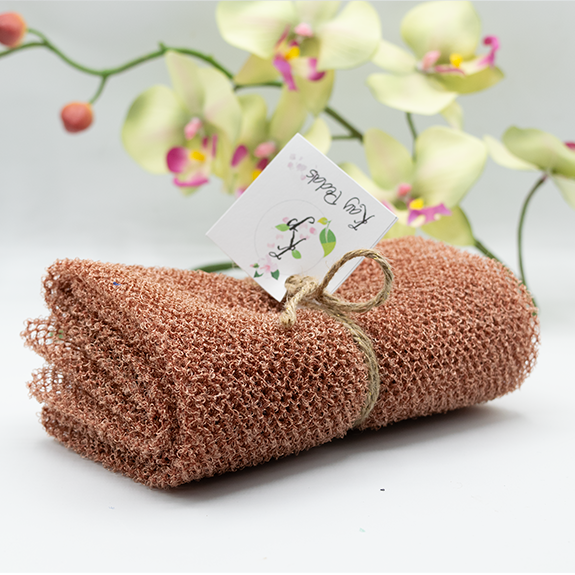 Kay Pedals Mesh Exfoliating Shower Sponge