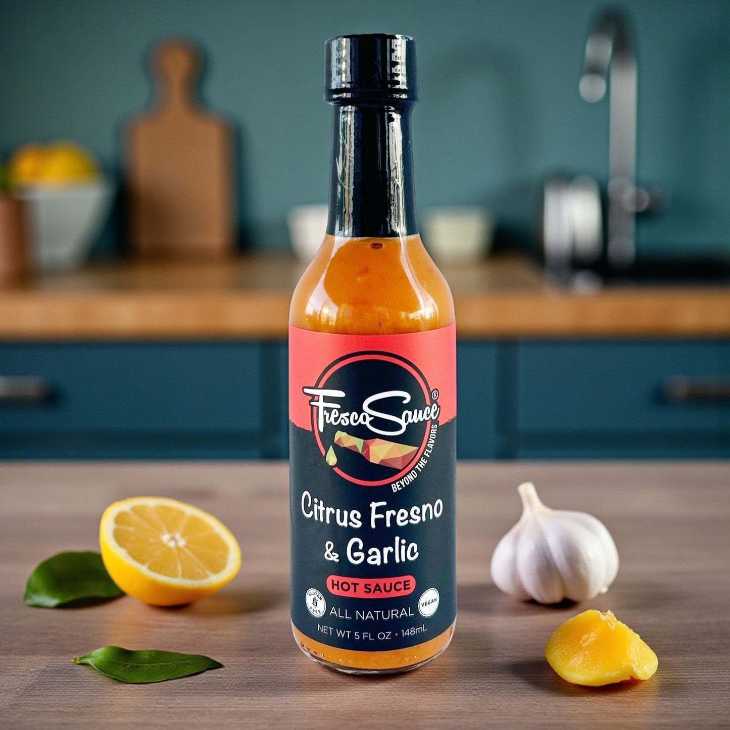 Citrus Fresno & Garlic Hot Sauce
