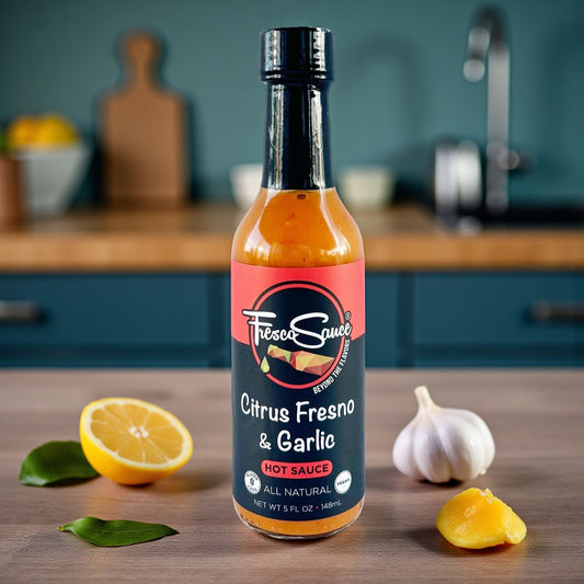 Citrus Fresno & Garlic Hot Sauce