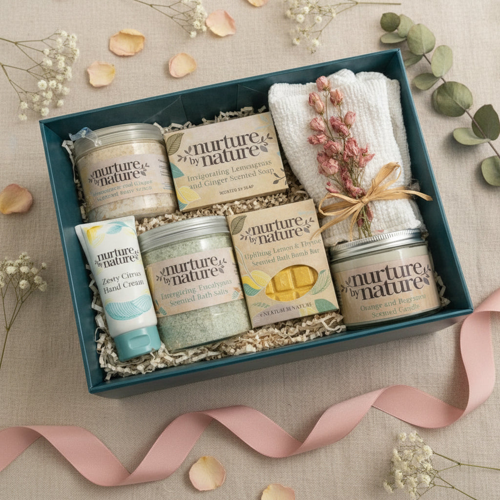 Vegan Self-Care & Luxury Spa Gift |Relax & Uplift Spa Gift Box