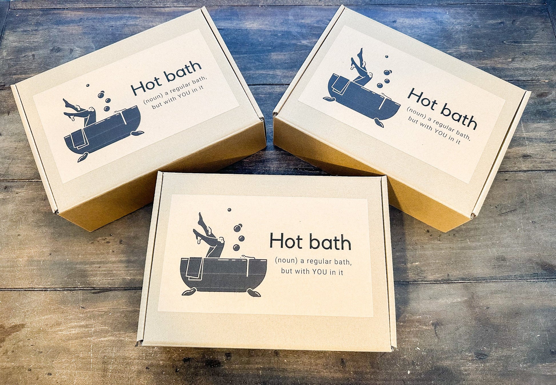 All Natural Herbal Bath Gift Box Set with Tea Light Candles-1