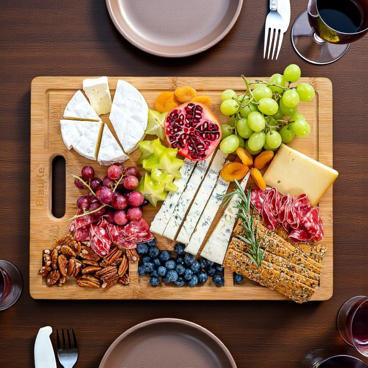 Extra Large Bamboo Cutting Board - 17x12.5"