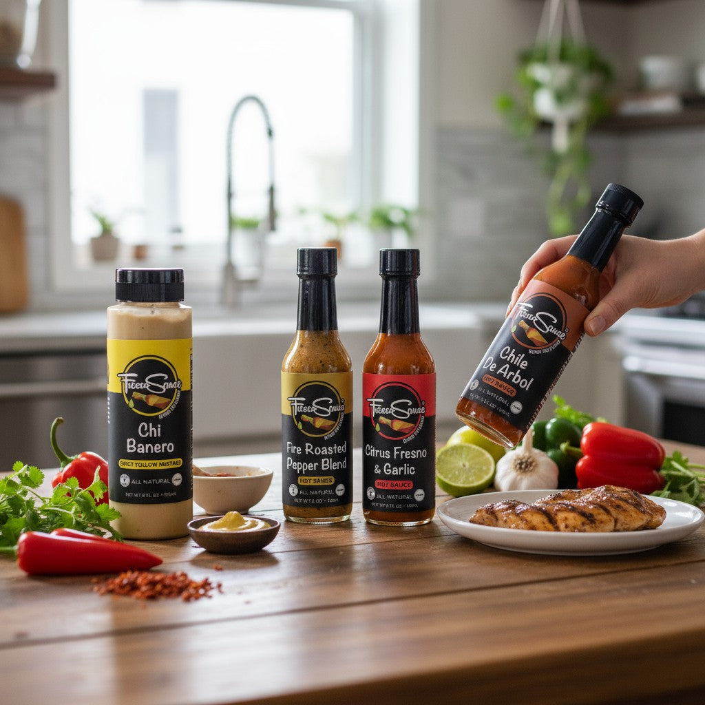 Fabulous Hot sauce Gift  4 Pack