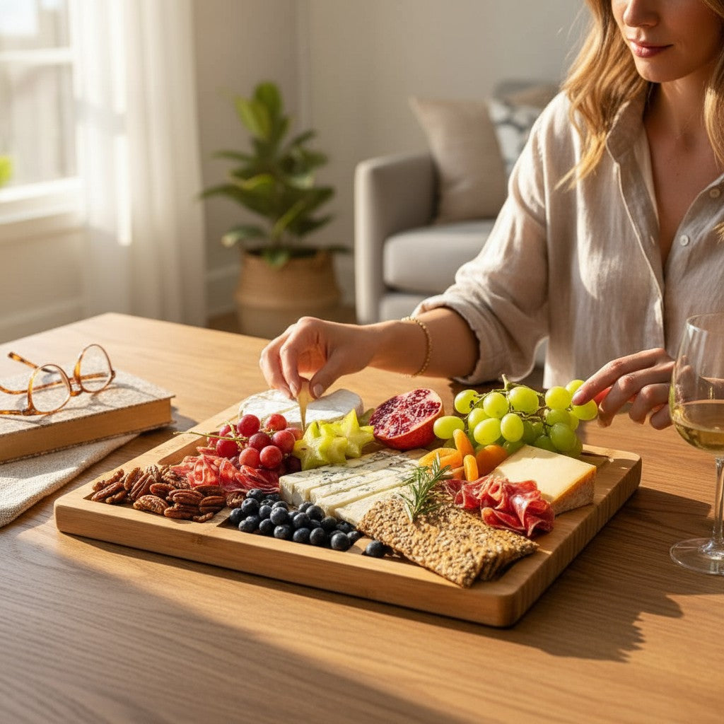 Extra Large Bamboo Cutting Board - 17x12.5"