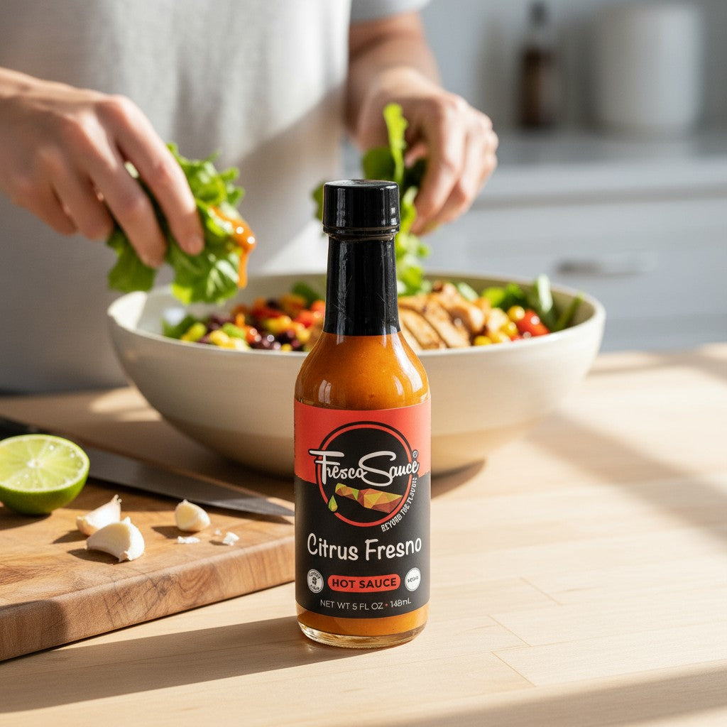 Citrus Fresno & Garlic Hot Sauce