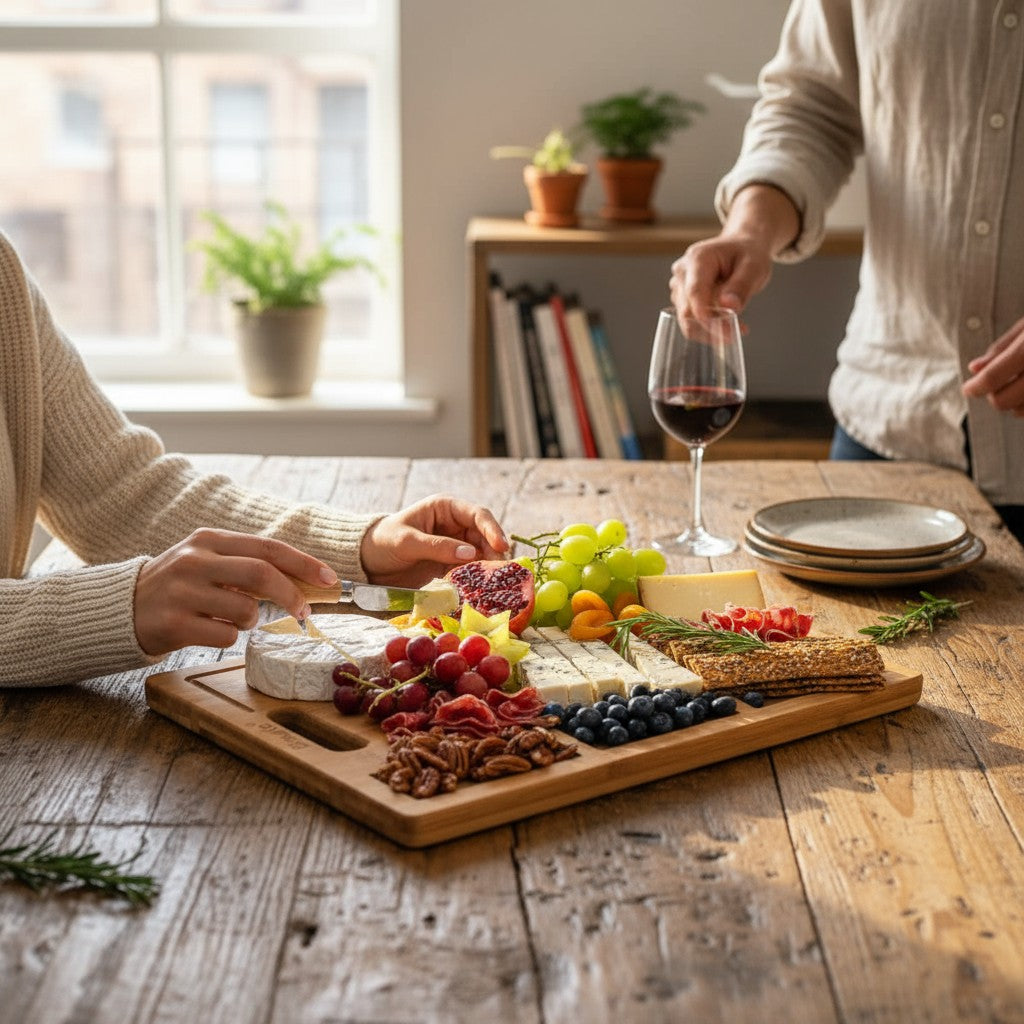 Extra Large Bamboo Cutting Board - 17x12.5"