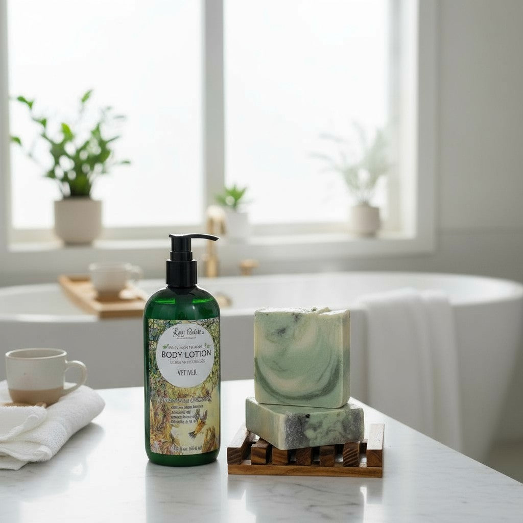 Vetiver Natural Skincare Gift Set