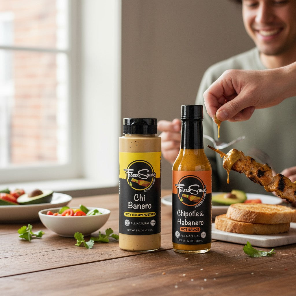 Habanero Duet - Mustard and Hot Sauce Pack