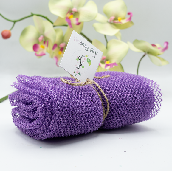 Kay Pedals Mesh Exfoliating Shower Sponge