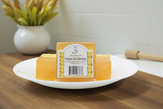 Honey & Oatmeal Natural Handcrafted Soap (2.0oz)